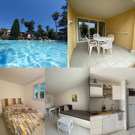 Appartement En Residence Privee, Face A La Mer Avec Acces Direct Plage Йер Экстерьер фото